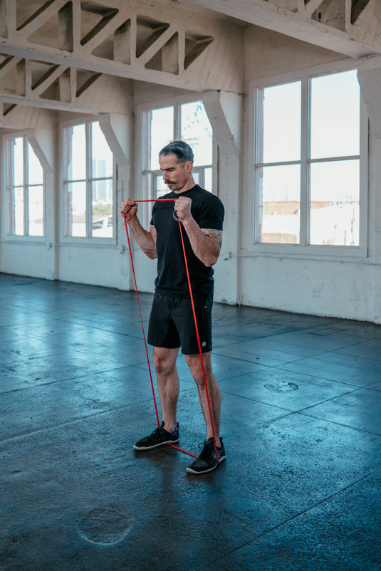 Living.Fit 41-inch resistance bands — Set of 5 — manufacturer photo 4